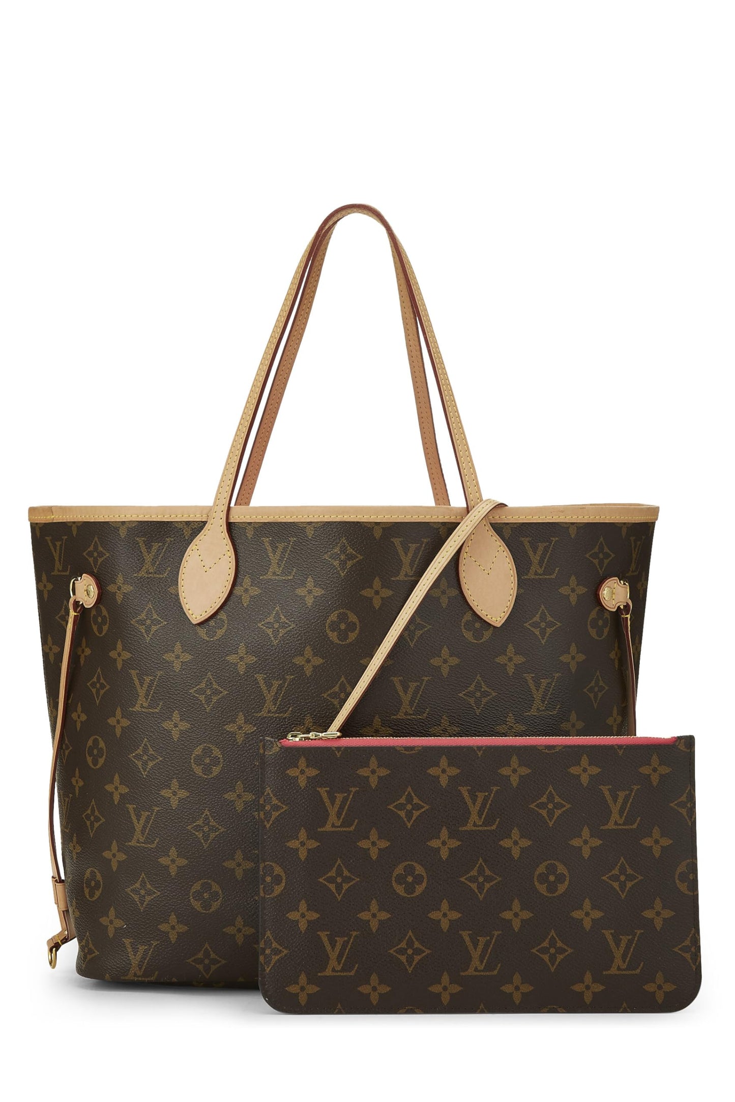 Louis Vuitton, Pink Monogram V Neverfull MM, Pink