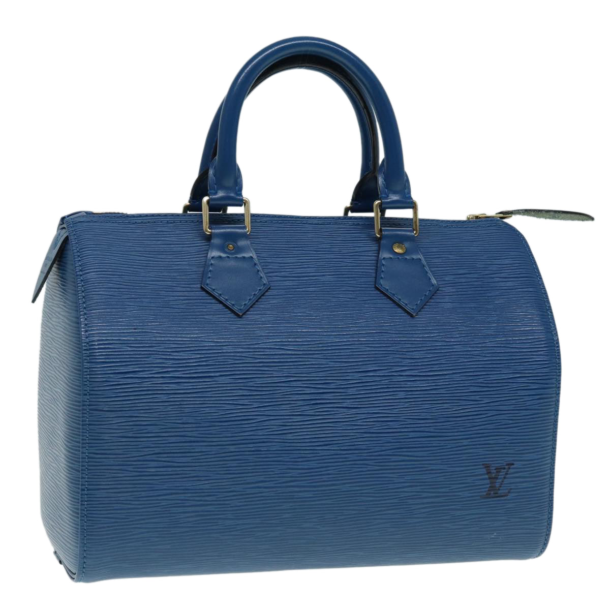 LOUIS VUITTON Epi Hand Bag Toledo Blue LV Auth 82060A