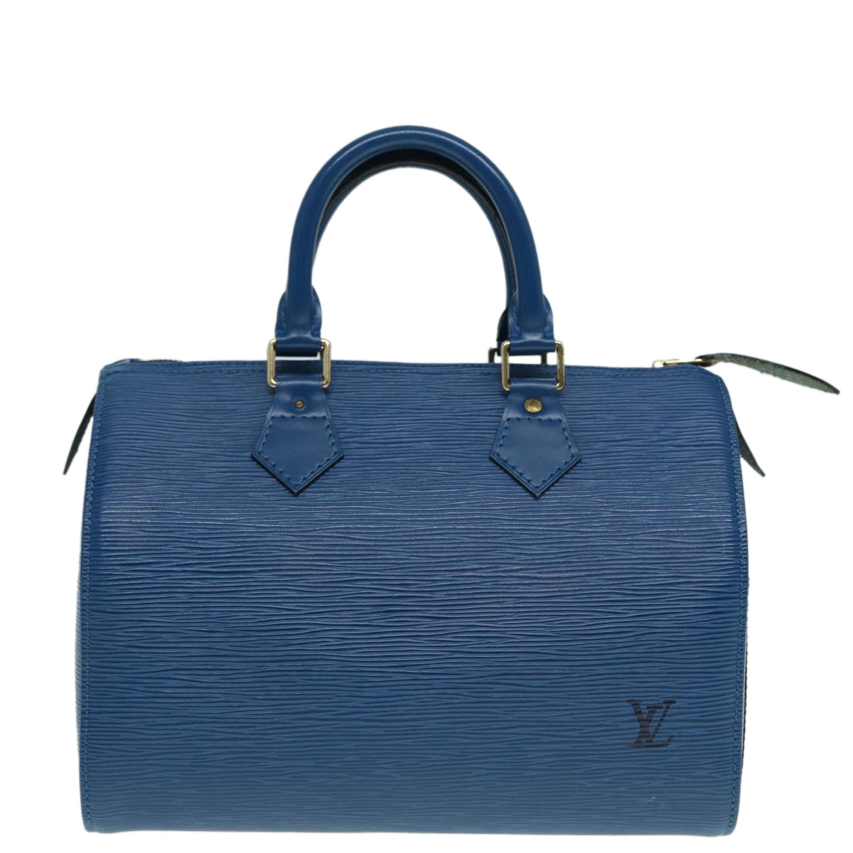 LOUIS VUITTON Epi Hand Bag Toledo Blue LV Auth 82060A