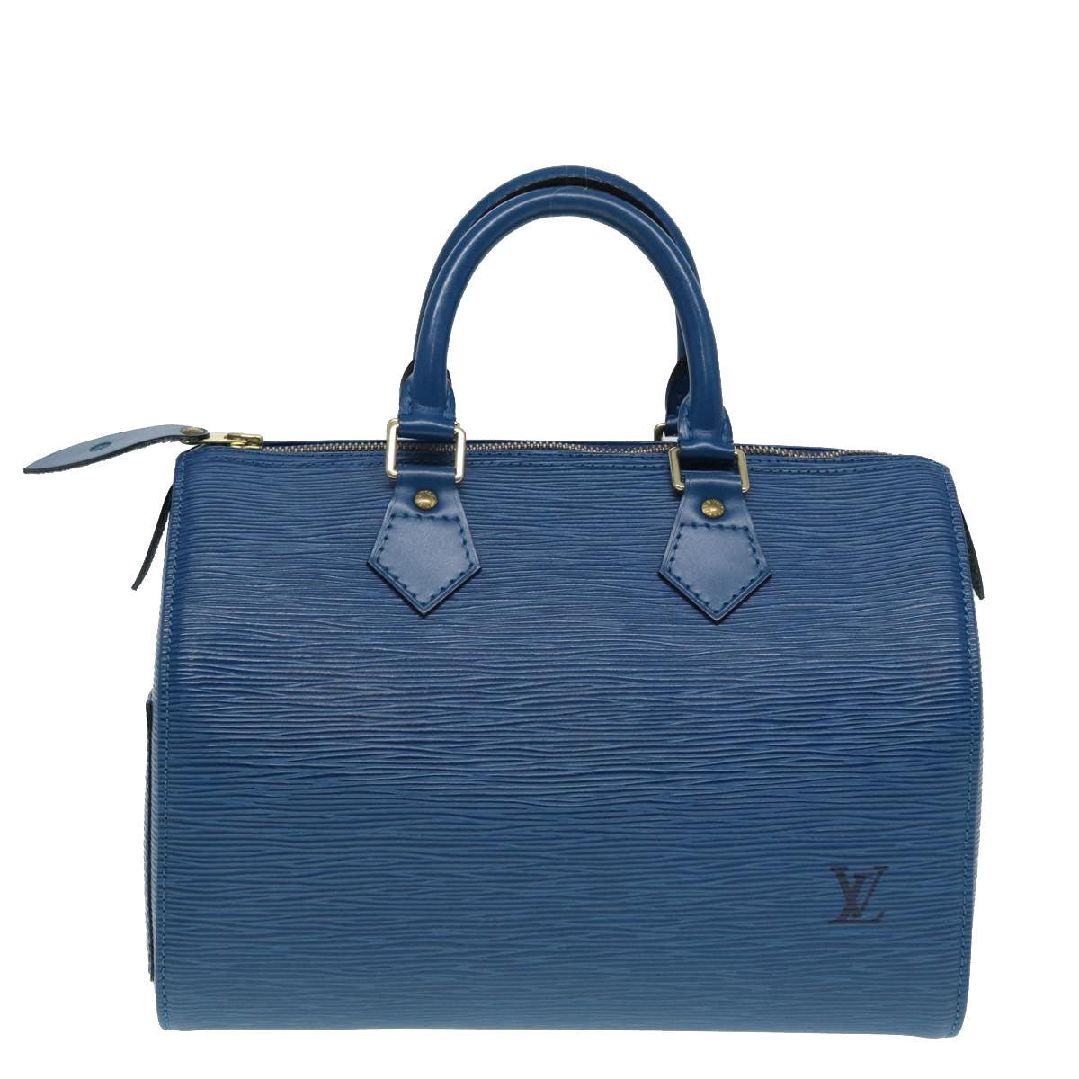 LOUIS VUITTON Epi Hand Bag Toledo Blue LV Auth 82060A