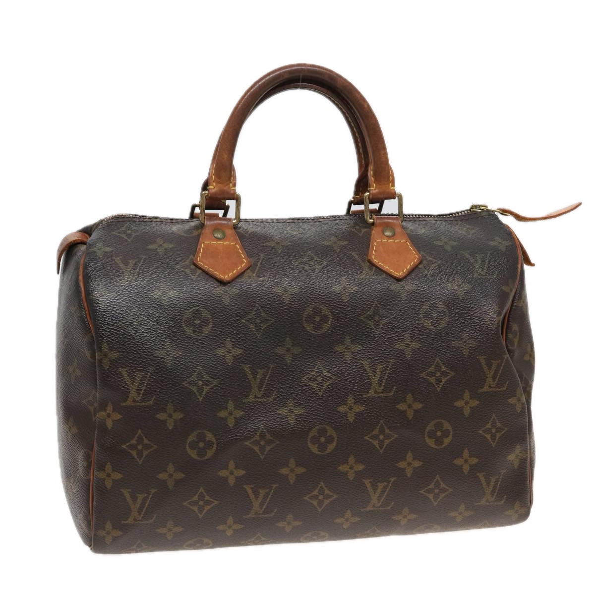 LOUIS VUITTON Monogram Hand Bag M41526 LV Auth 82324