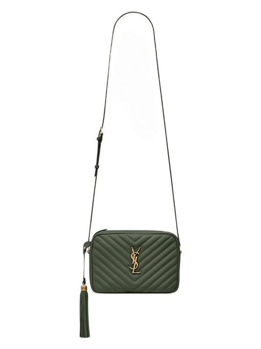 Luxury Saint Laurent Trending 2026 Women's Ysl Bo Mng Lou in New Vert Fonce | 715232DV7073045