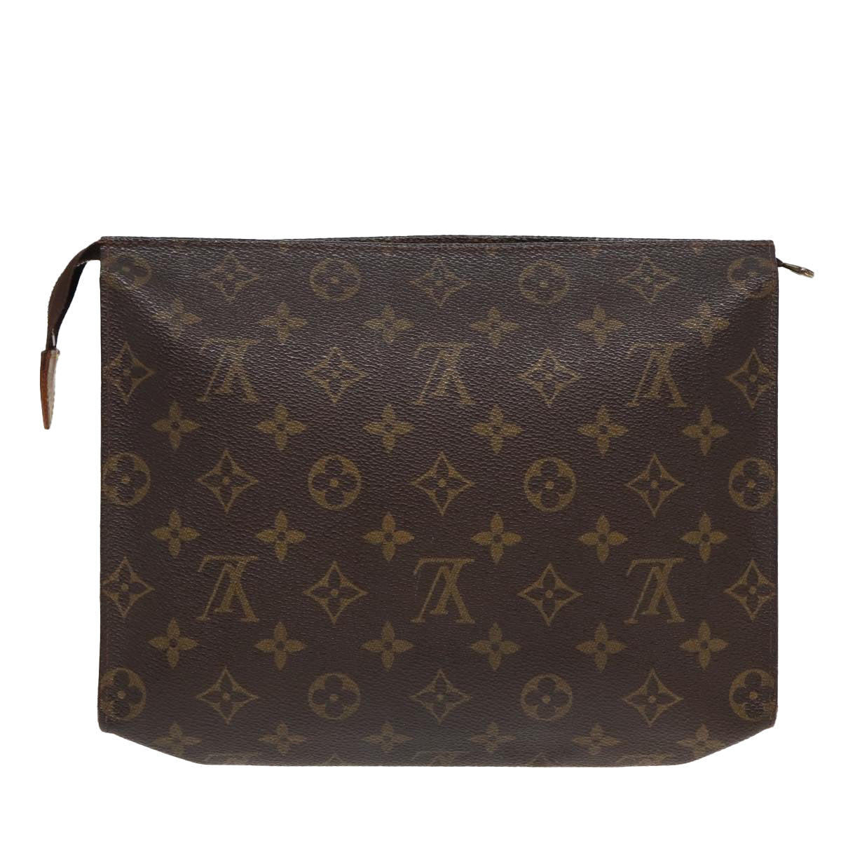 LOUIS VUITTON Monogram Poche Toilette 26 Pouch M47542 LV Auth 82472