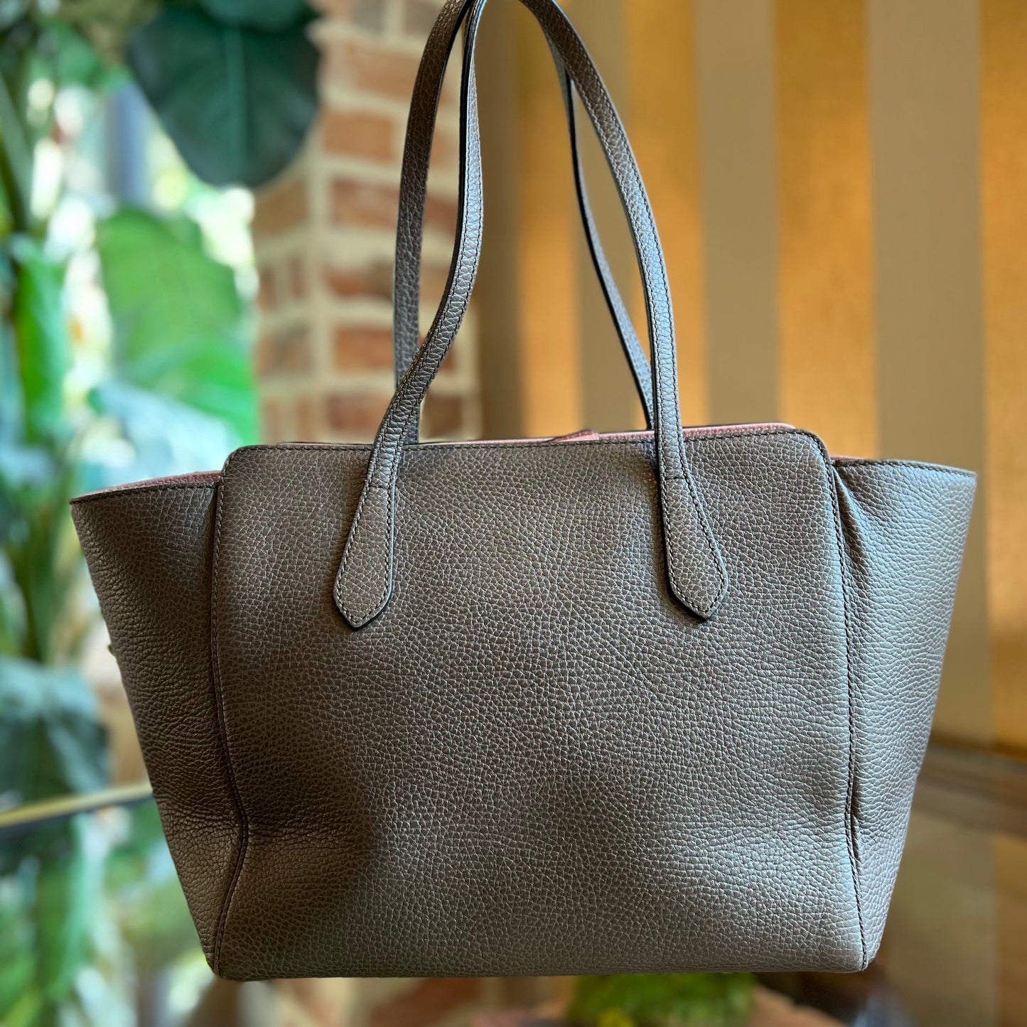 Gucci Leather Tote