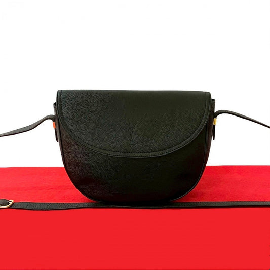 YVES SAINT LAURENT Shoulder Bag leather black