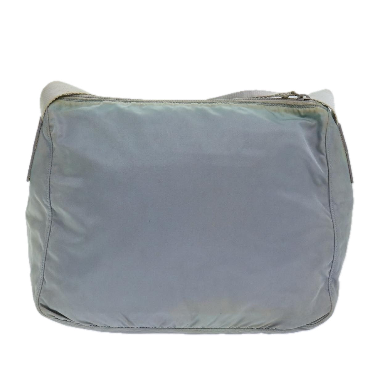 PRADA Shoulder Bag Nylon Light Blue Auth