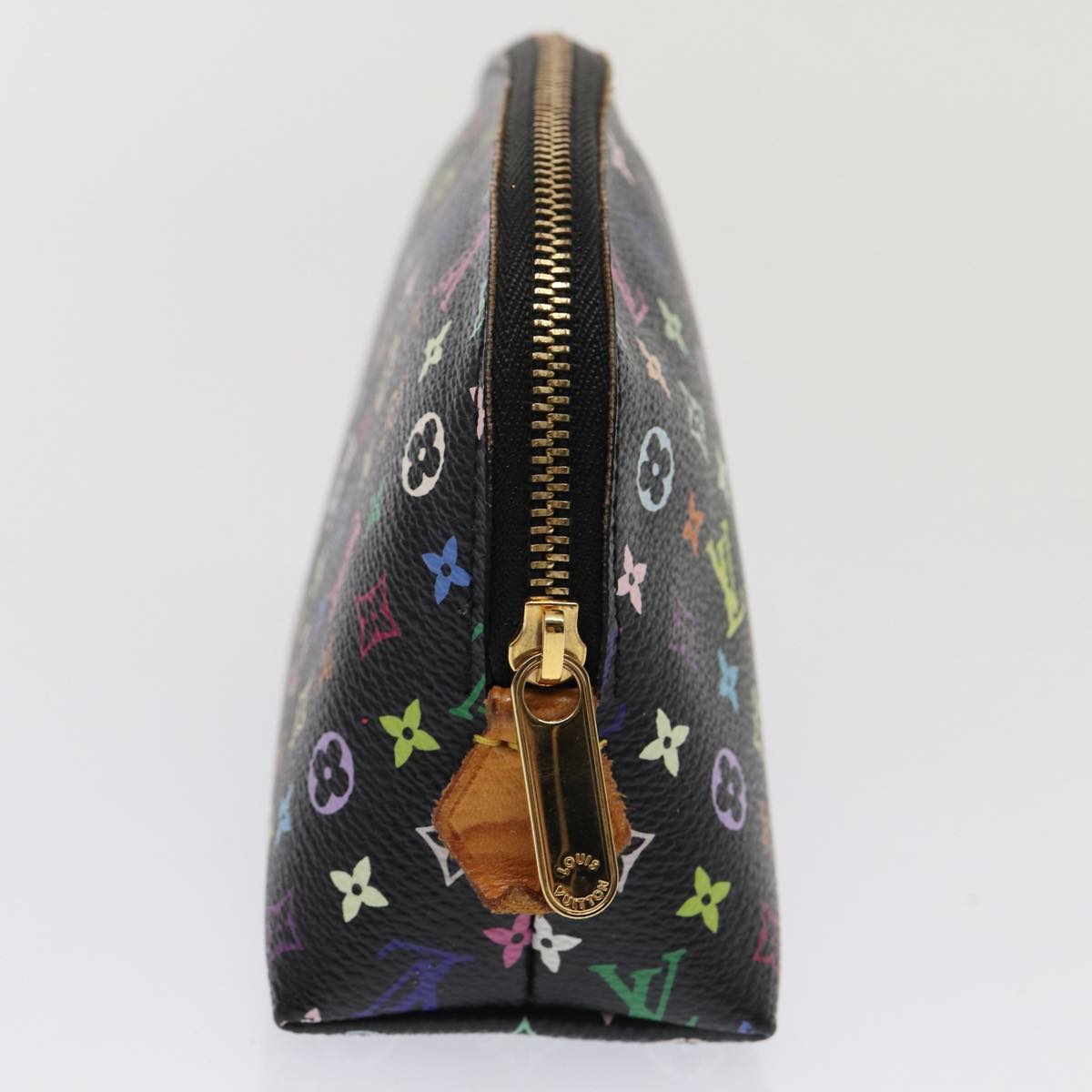 LOUIS VUITTON Monogram Multicolor Pochette Cosmetic Pouch M47355 LV Auth 82594