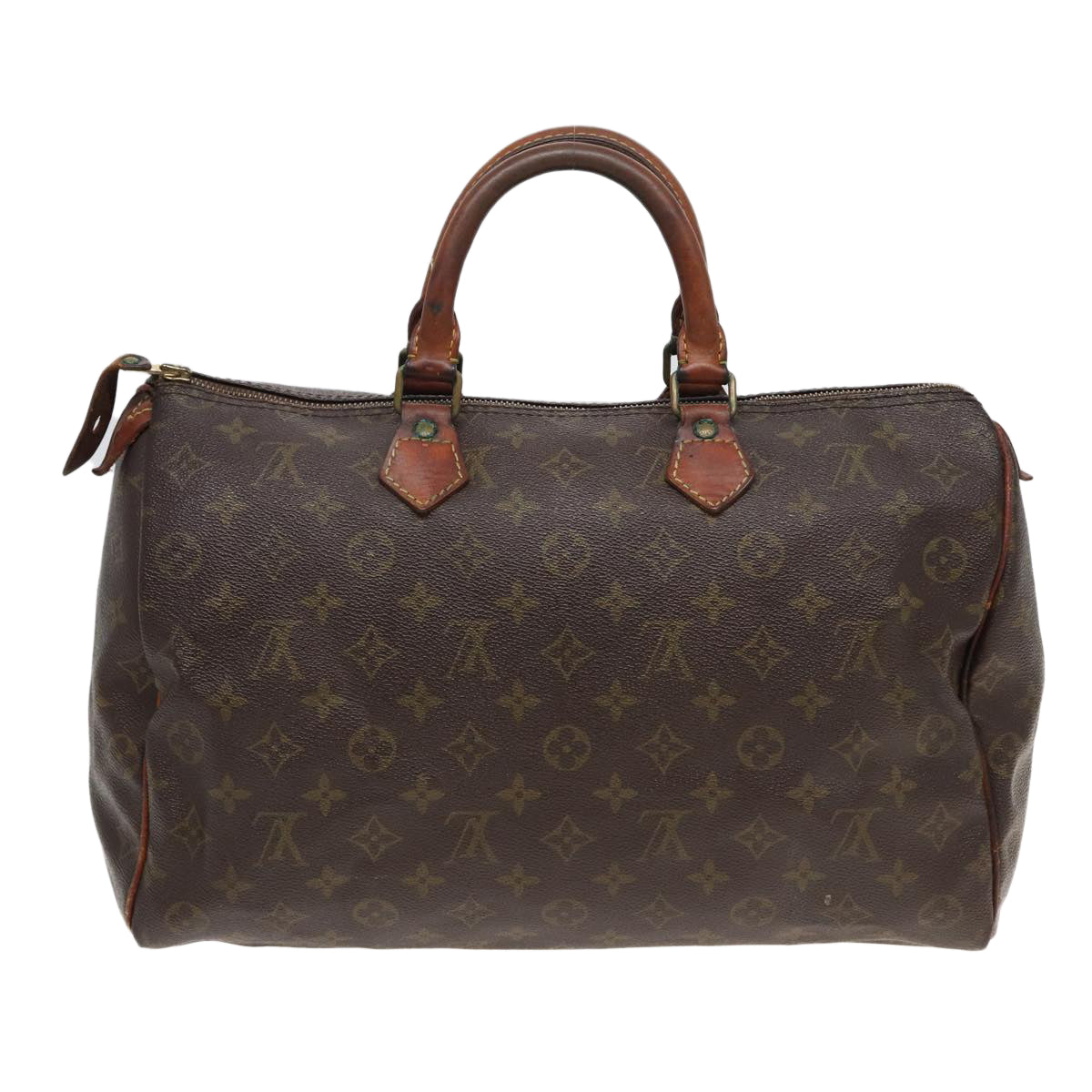 LOUIS VUITTON Monogram Hand Bag M41524 LV Auth 82655