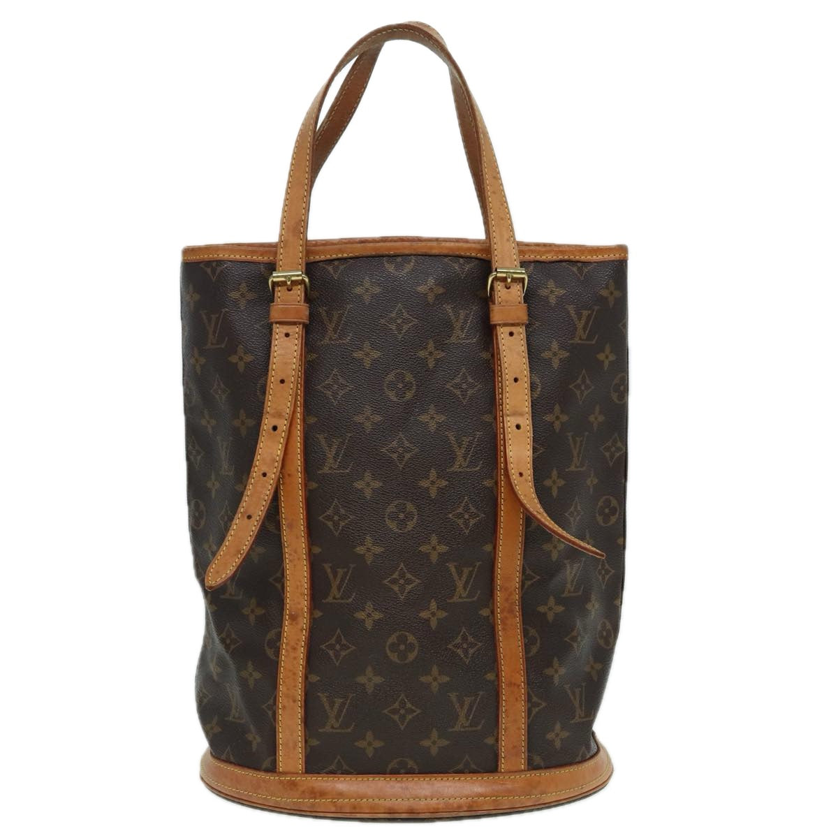 LOUIS VUITTON Monogram Bucket GM Shoulder Bag M42236 LV Auth 82790