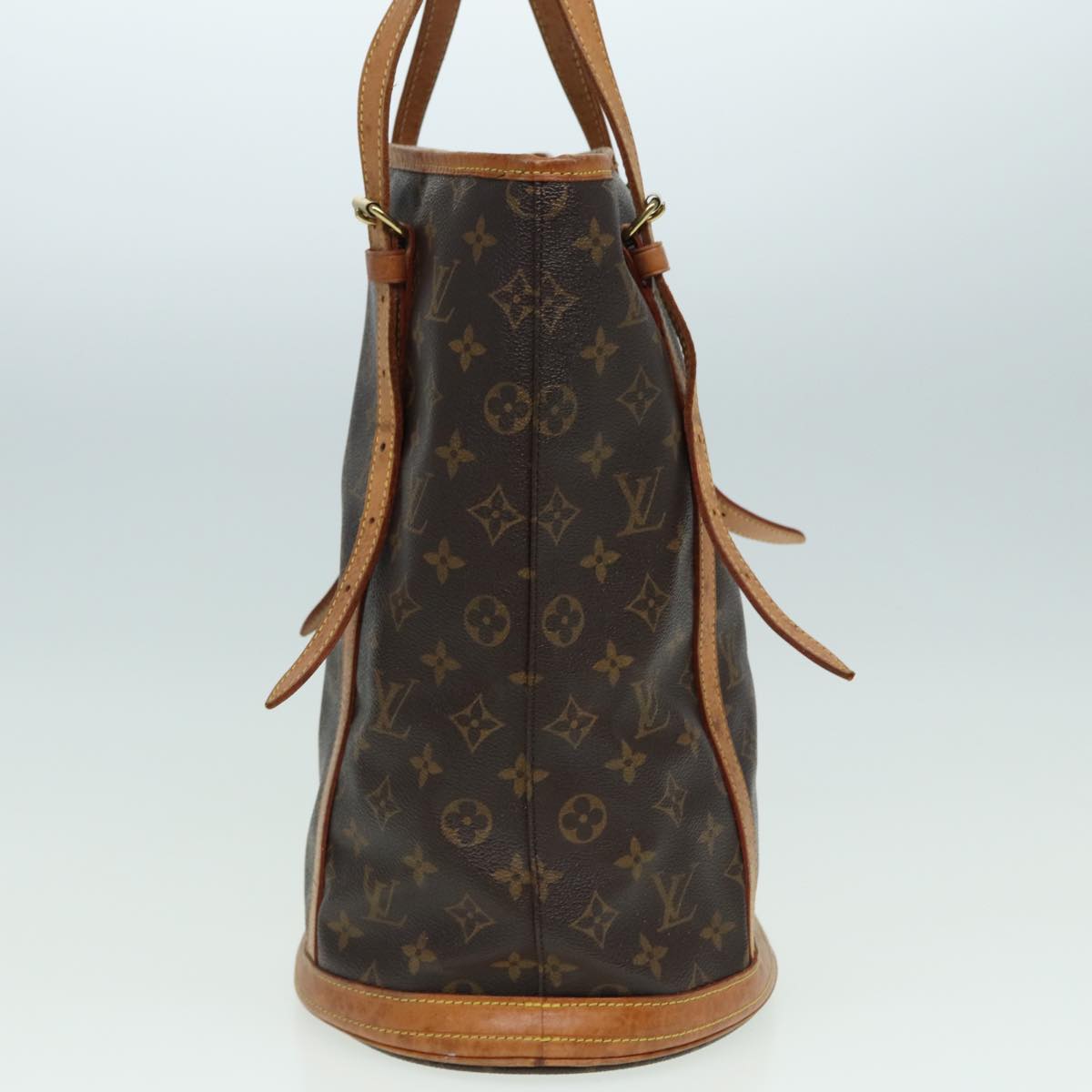 LOUIS VUITTON Monogram Bucket GM Shoulder Bag M42236 LV Auth 82790