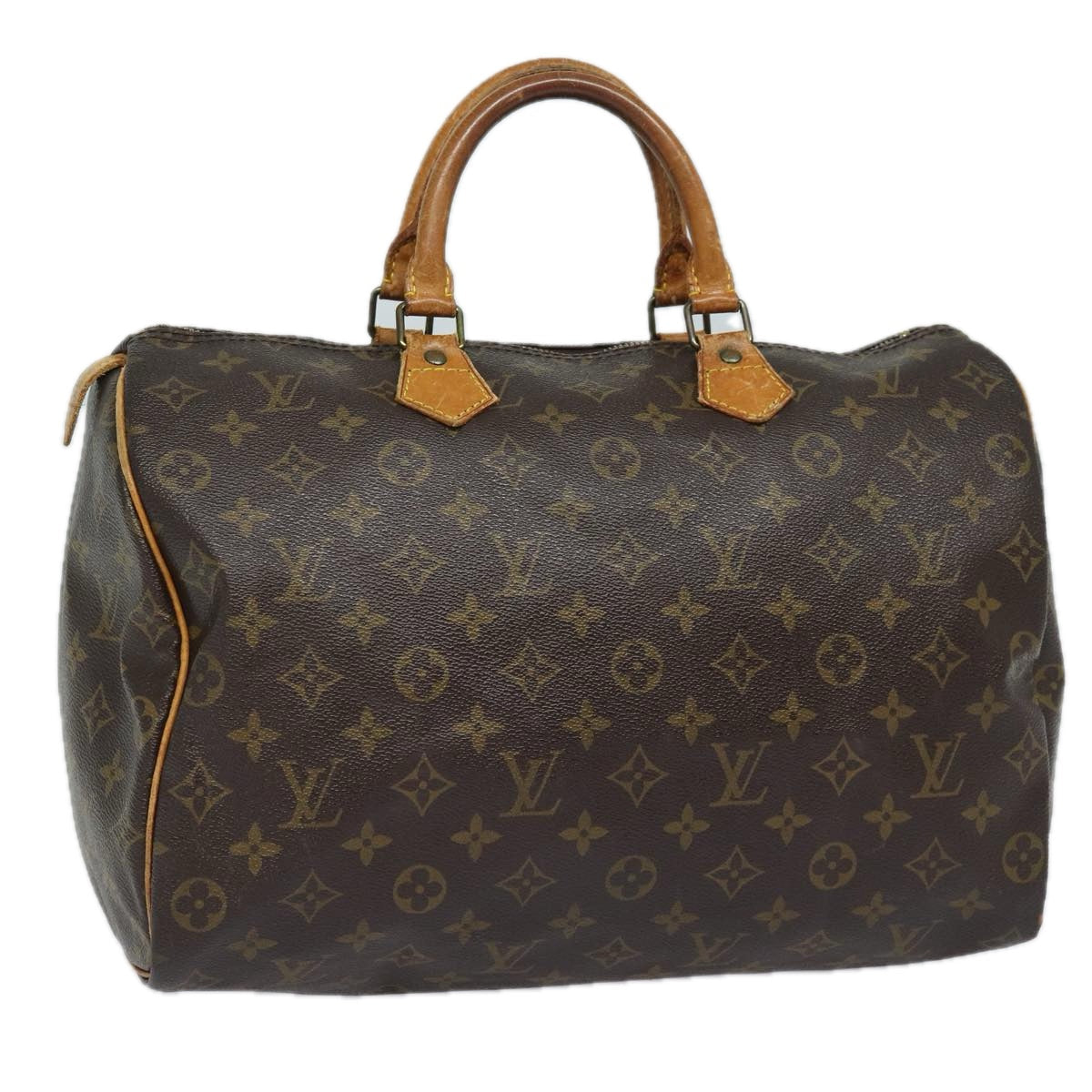 LOUIS VUITTON Monogram Hand Bag M41524 LV Auth 82795