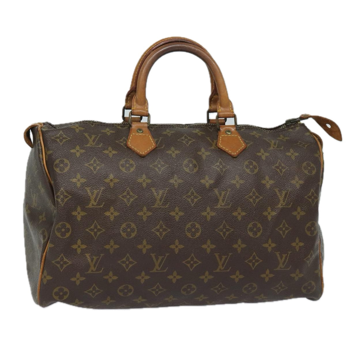 LOUIS VUITTON Monogram Hand Bag M41524 LV Auth 82796