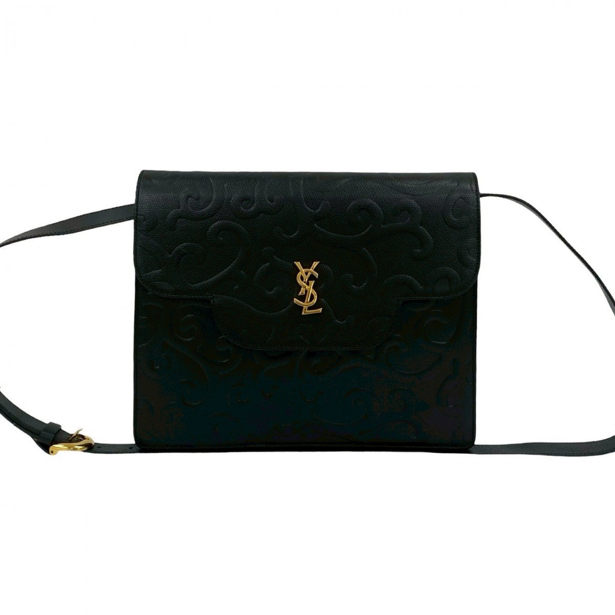 YVES SAINT LAURENT Shoulder Bag leather black