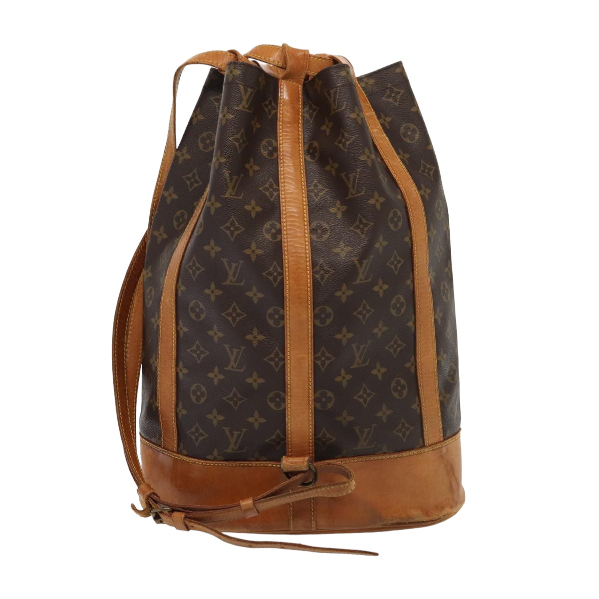 LOUIS VUITTON Monogram Randonnee GM Shoulder Bag M42244 LV Auth 82807