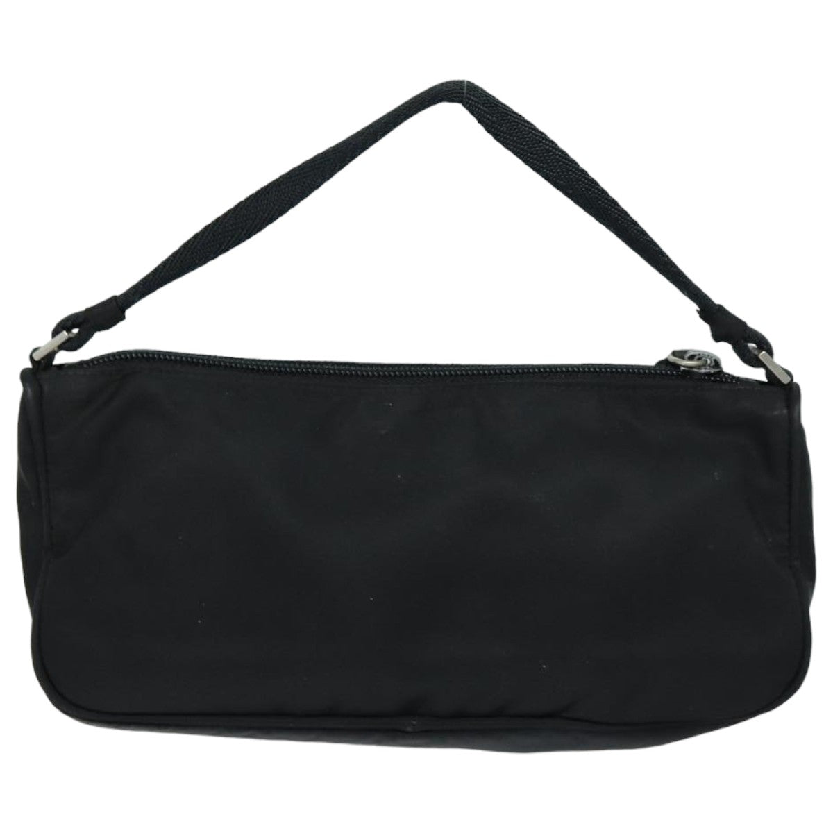 PRADA Accessory Pouch Nylon Black Auth Luxury Handbag