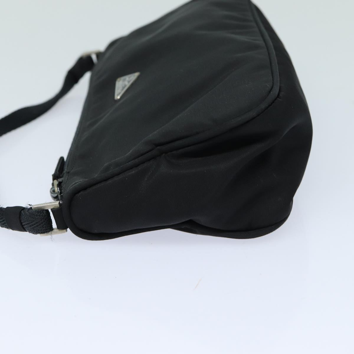 PRADA Accessory Pouch Nylon Black Auth Luxury Handbag