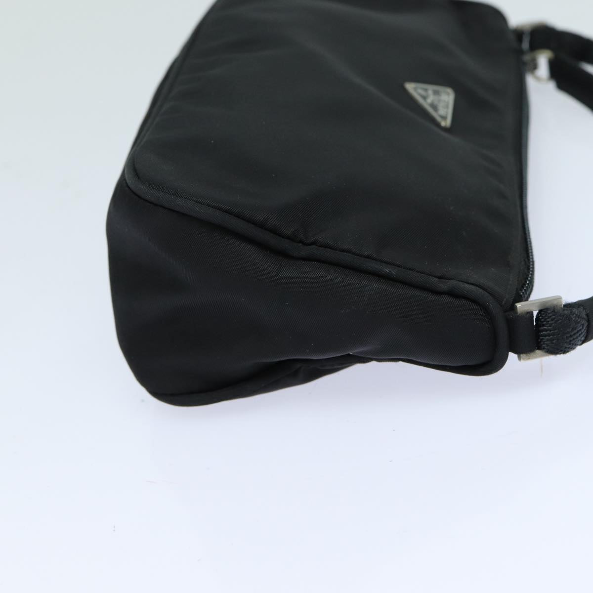 PRADA Accessory Pouch Nylon Black Auth Luxury Handbag