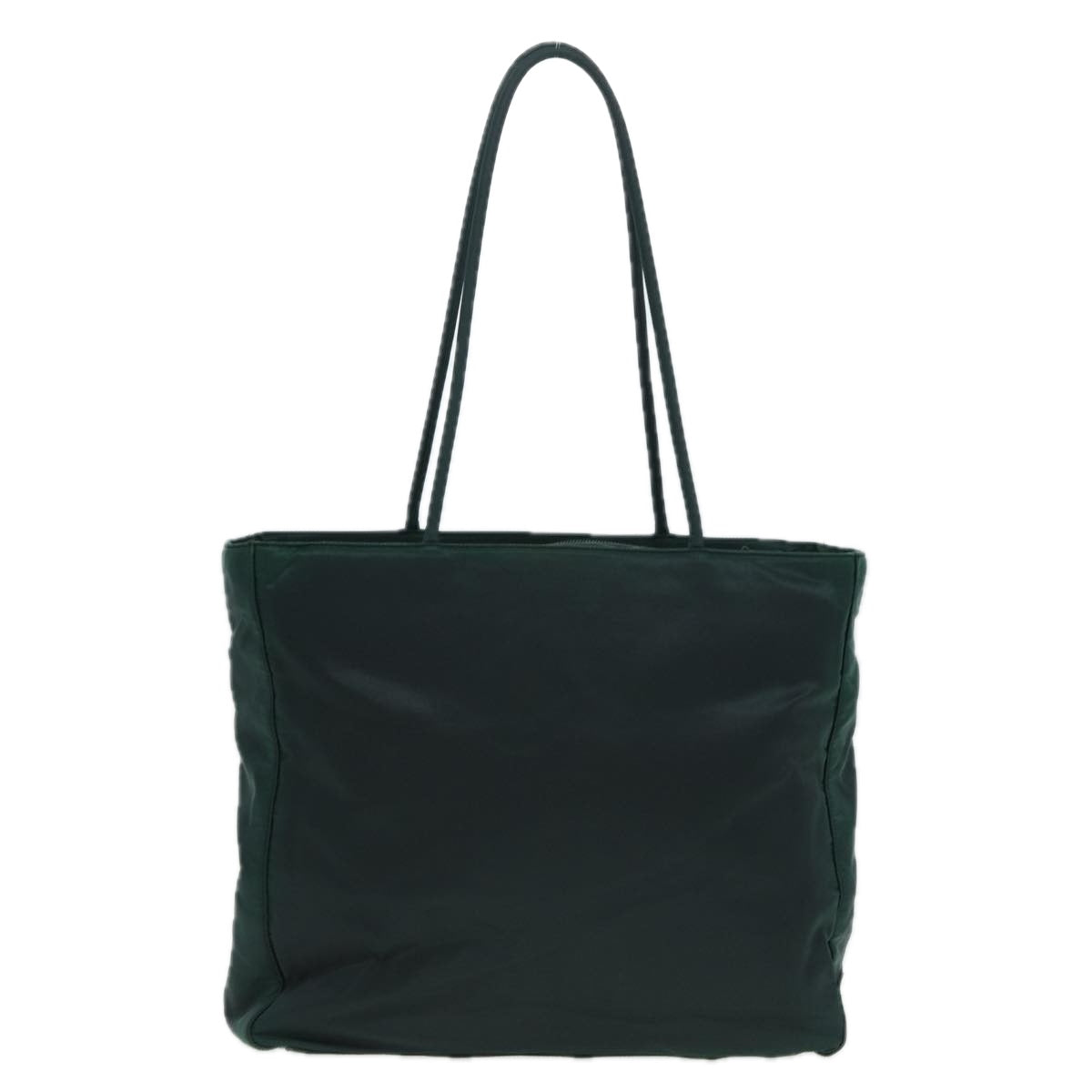 PRADA Tote Bag Nylon Green Auth