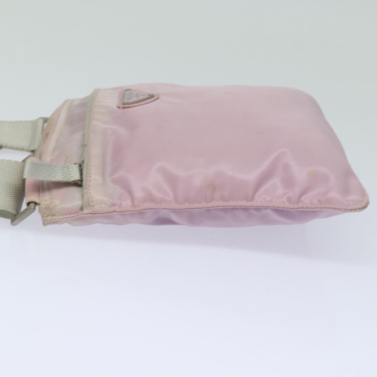 PRADA Shoulder Bag Nylon Pink Auth