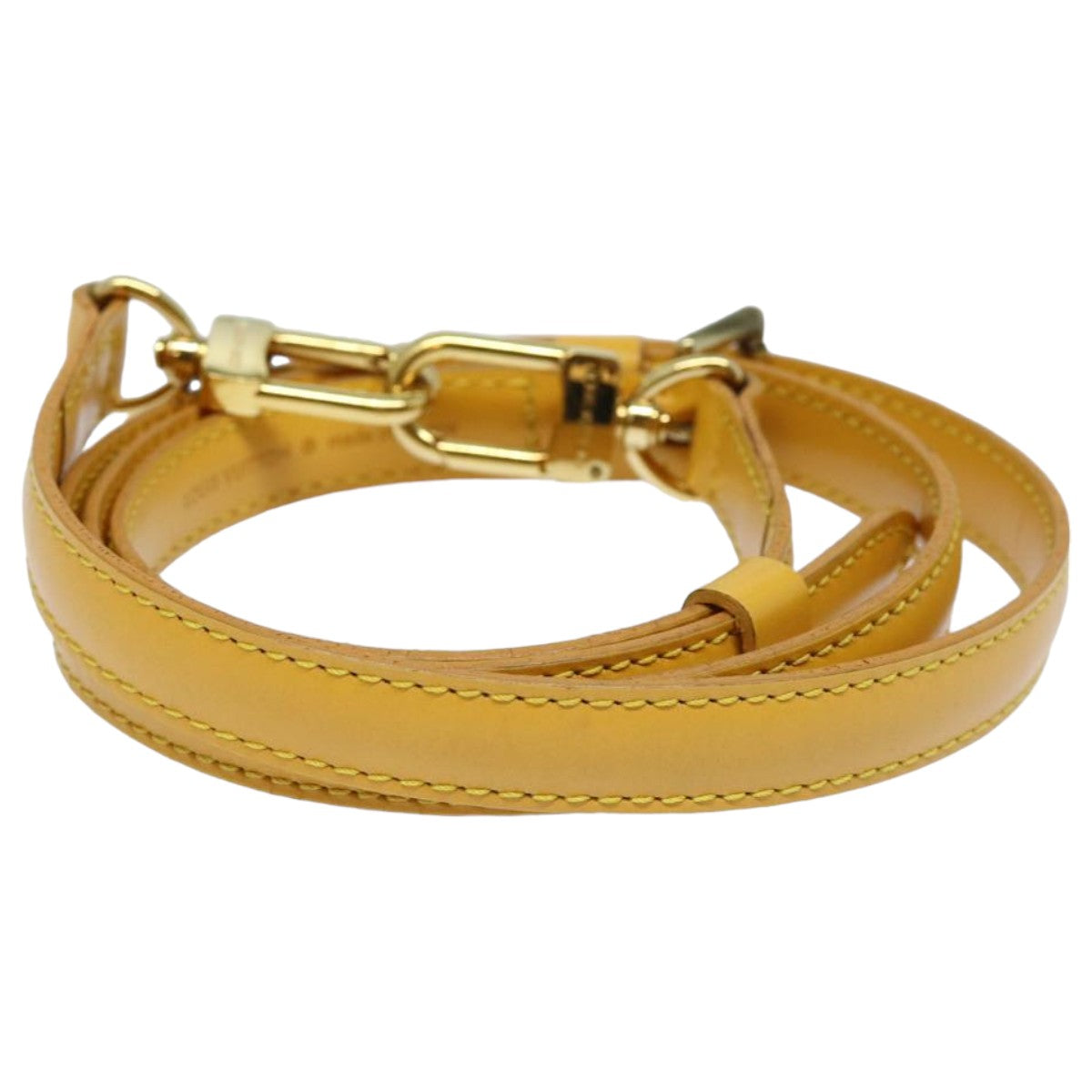 LOUIS VUITTON Epi Adjustable Shoulder Strap 37.4"-44.5" Yellow LV Auth 82911