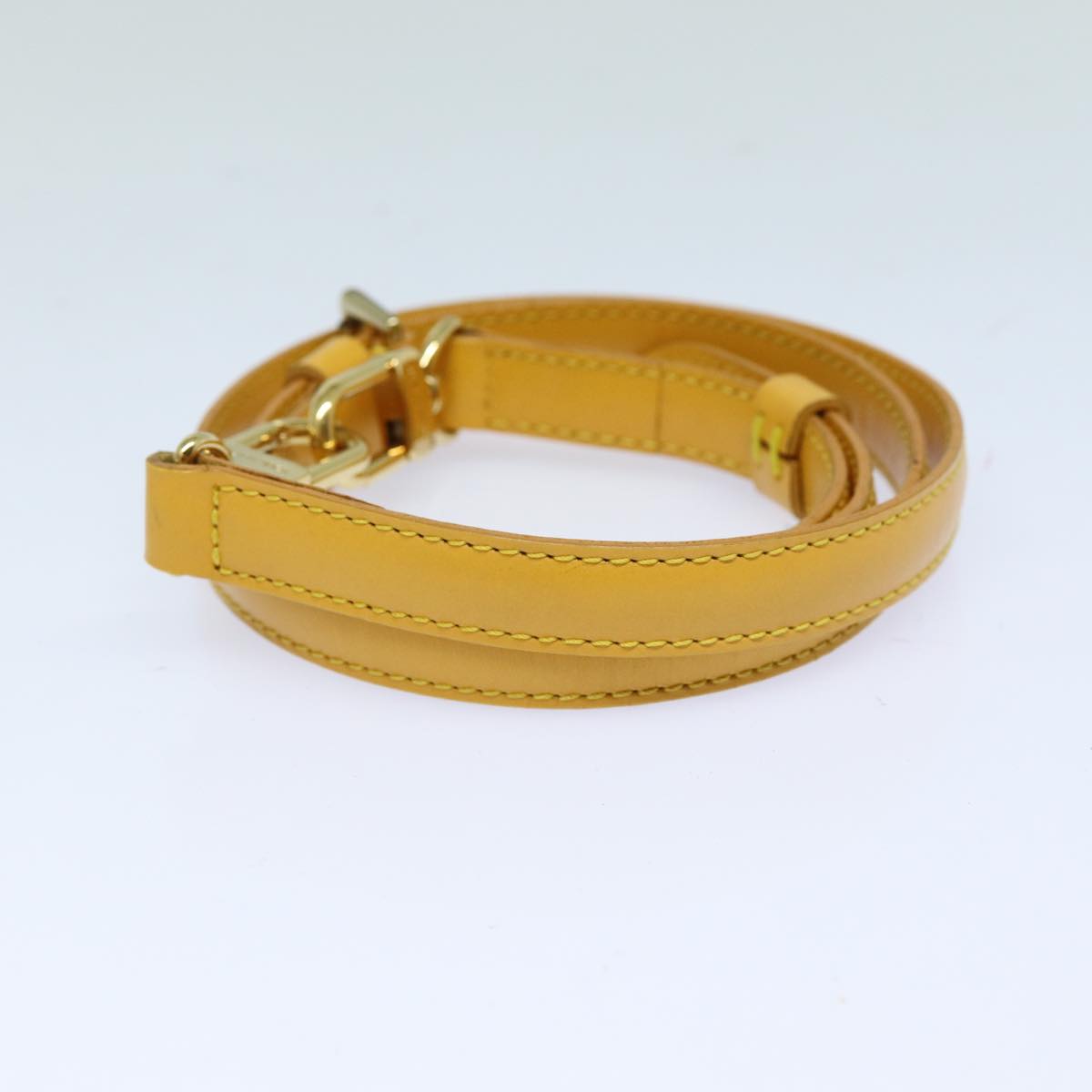 LOUIS VUITTON Epi Adjustable Shoulder Strap 37.4"-44.5" Yellow LV Auth 82911