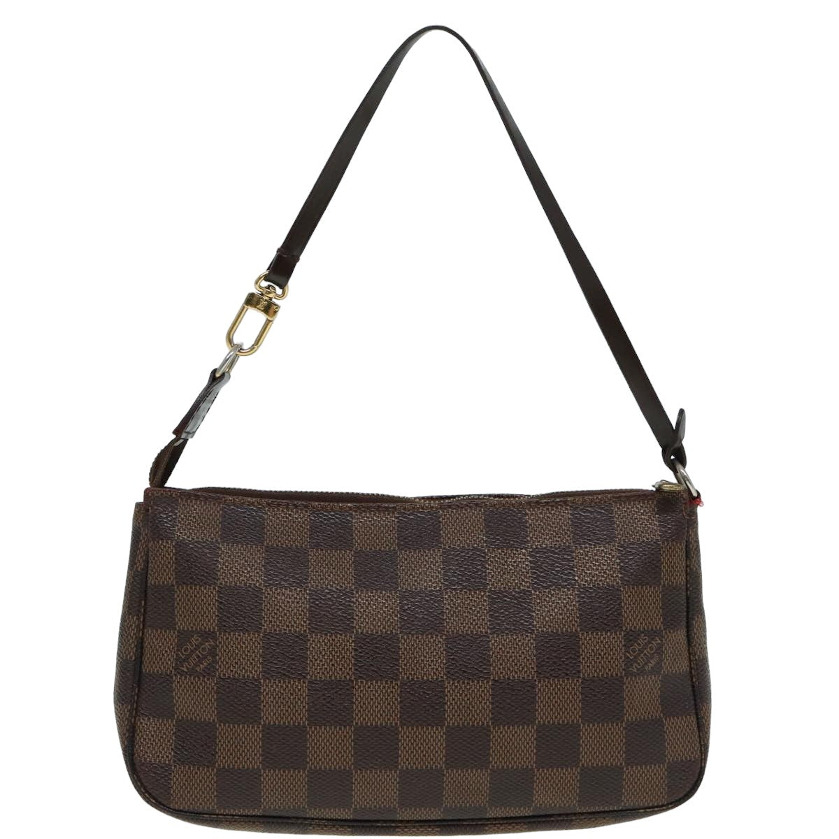 LOUIS VUITTON Damier Ebene Pochette Accessoires Pouch N41206 LV Auth 82959
