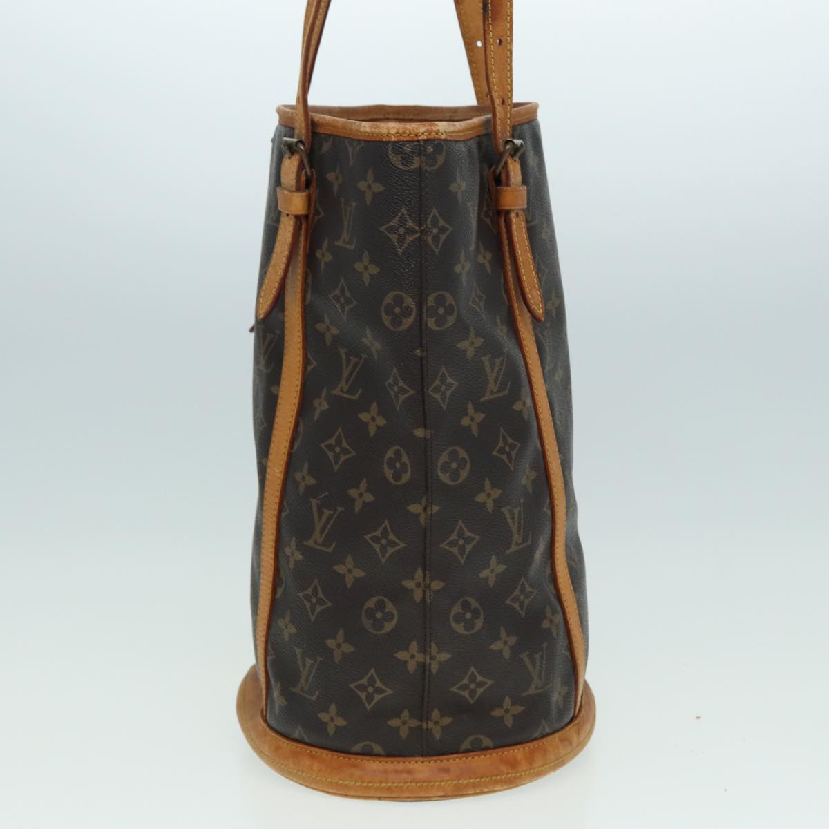 LOUIS VUITTON Monogram Bucket GM Shoulder Bag M42236 LV Auth 82965