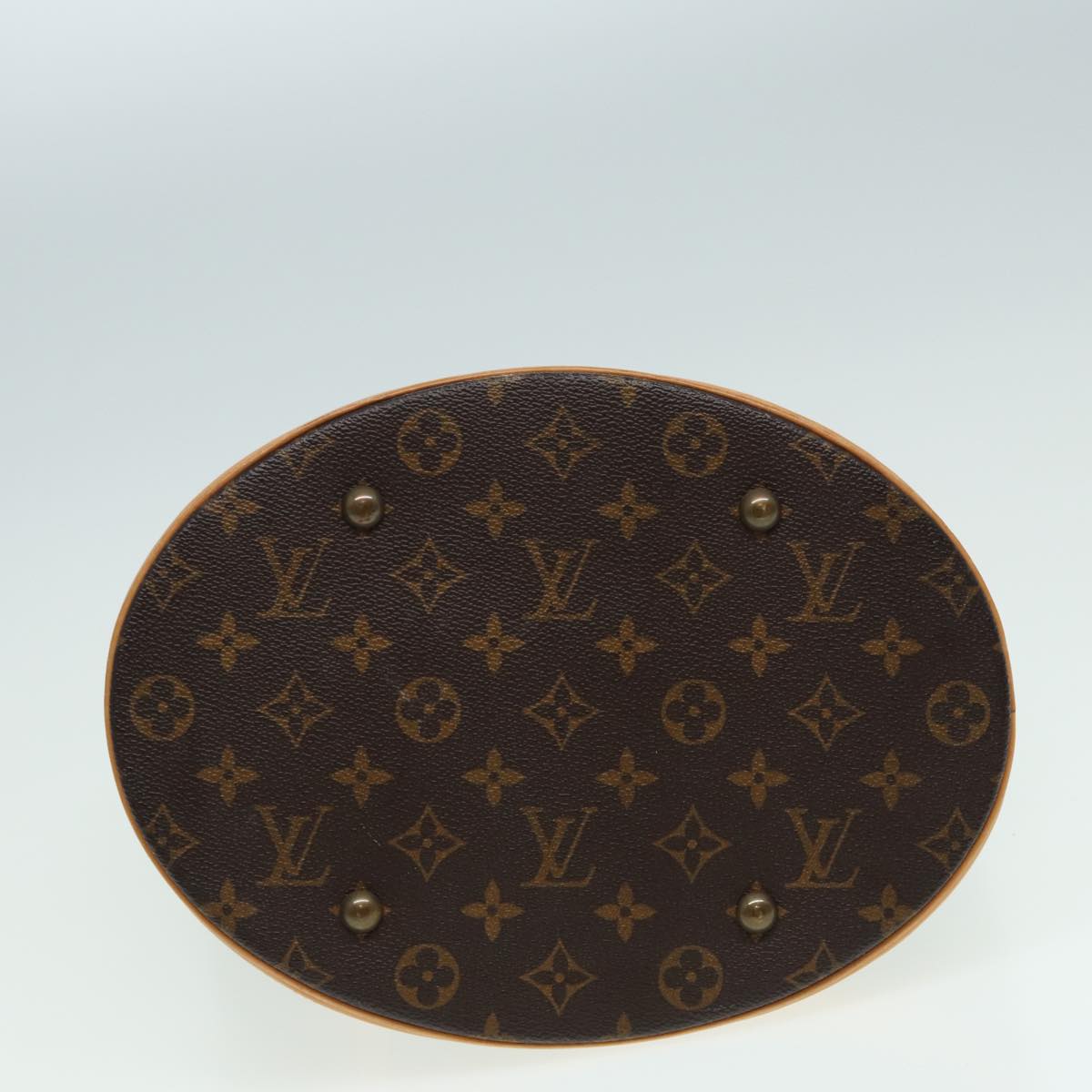 LOUIS VUITTON Monogram Bucket GM Shoulder Bag M42236 LV Auth 82974