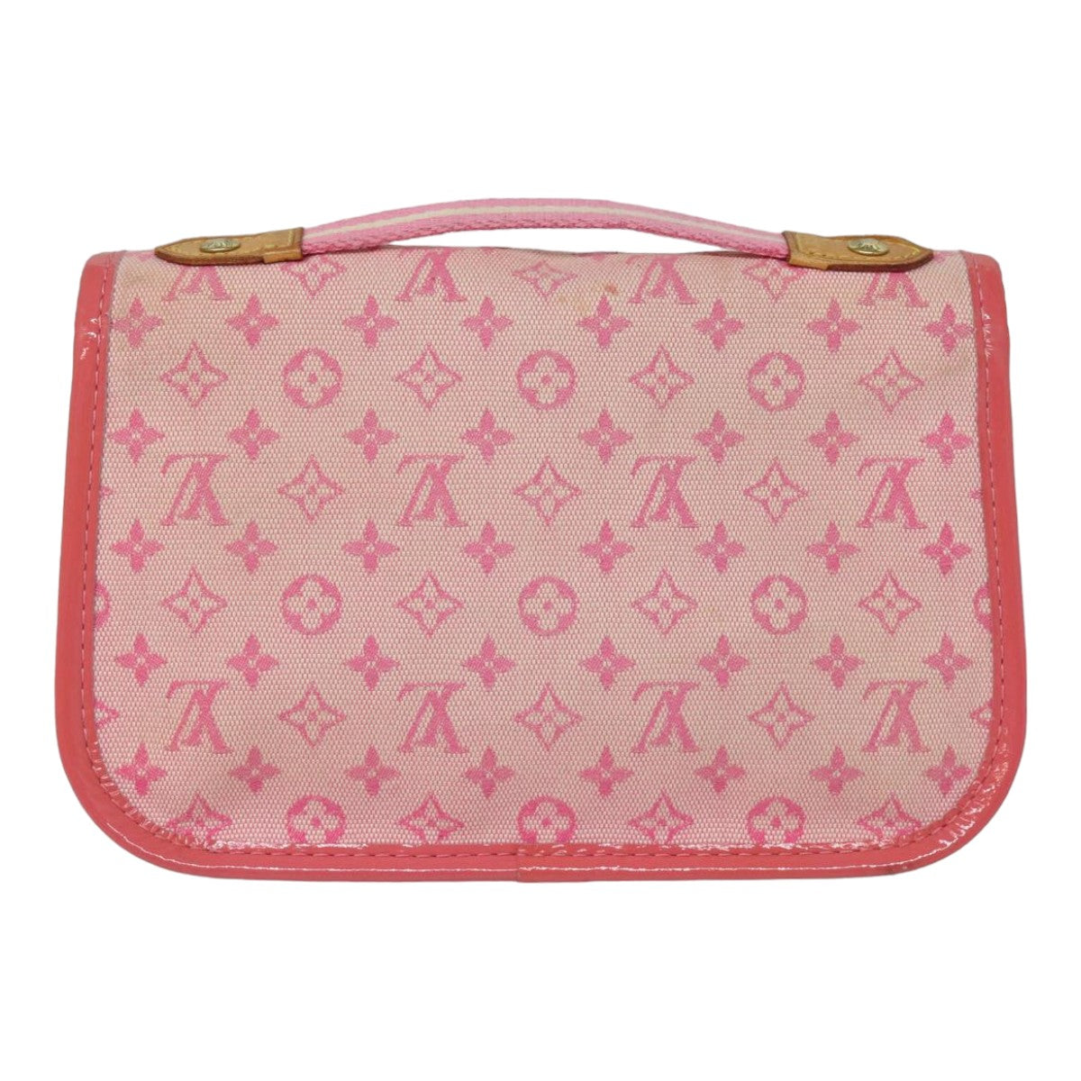 LOUIS VUITTON Monogram Mini Trousse Marie Kate Strawberry M92934 LV Auth 82989