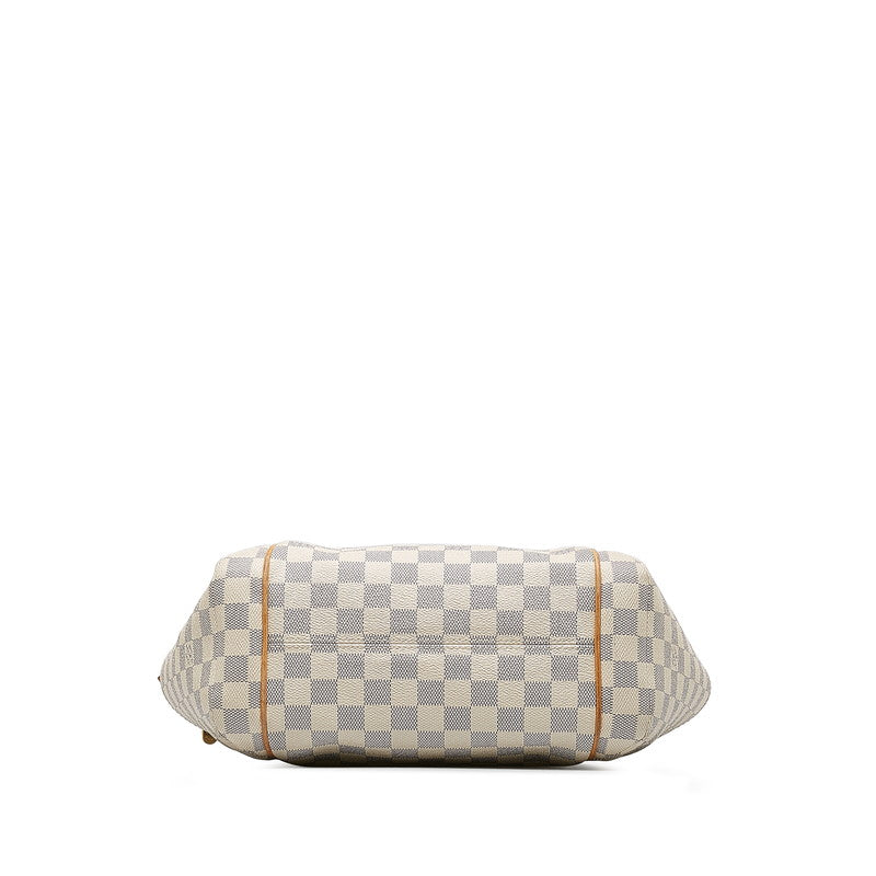 Louis Vuitton Damier Azur Totally GM Tote Bag Shoulder Bag White