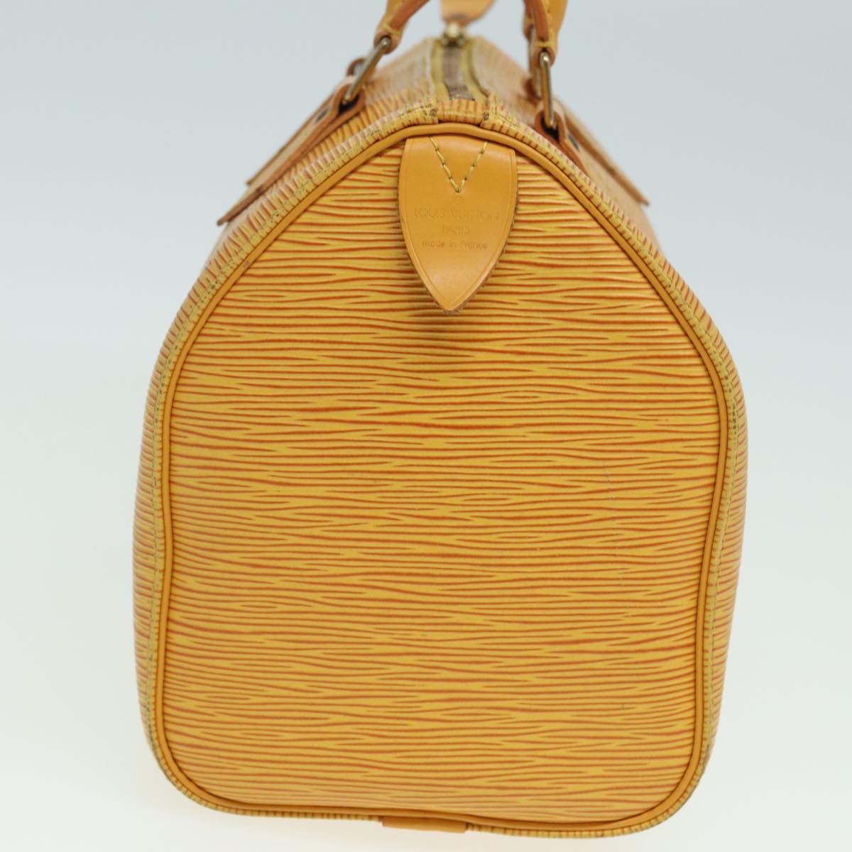 LOUIS VUITTON Epi Hand Bag Tassili Yellow M43019 LV Auth 83025