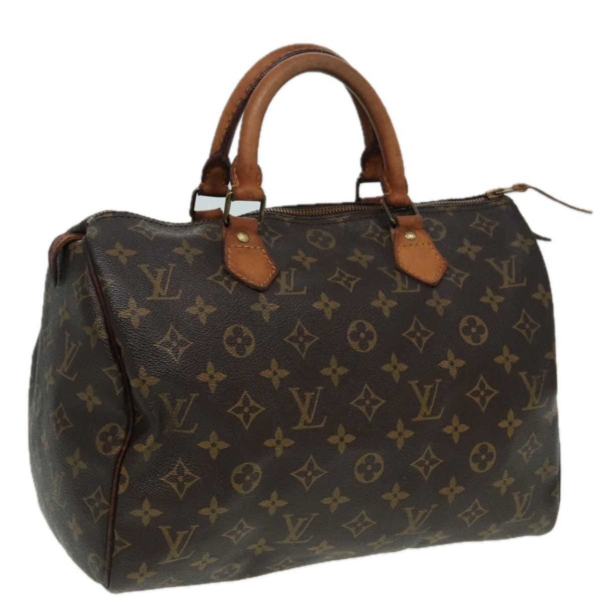 LOUIS VUITTON Monogram Hand Bag M41526 LV Auth 83077