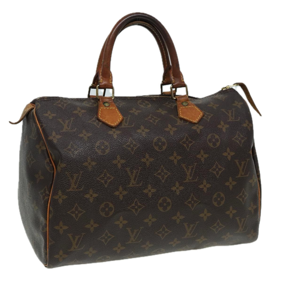 LOUIS VUITTON Monogram Hand Bag M41526 LV Auth 83102
