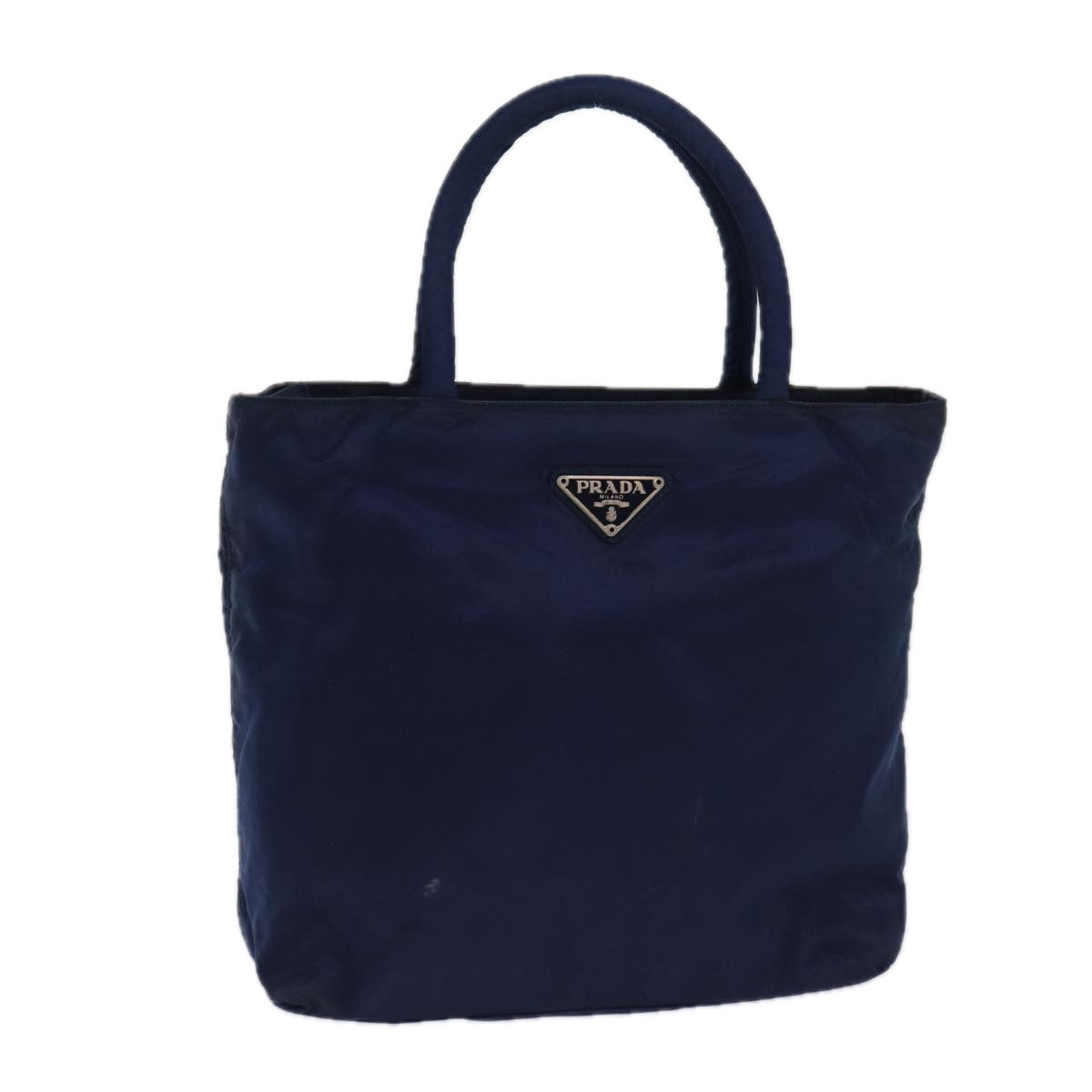 PRADA Hand Bag Nylon Navy Auth