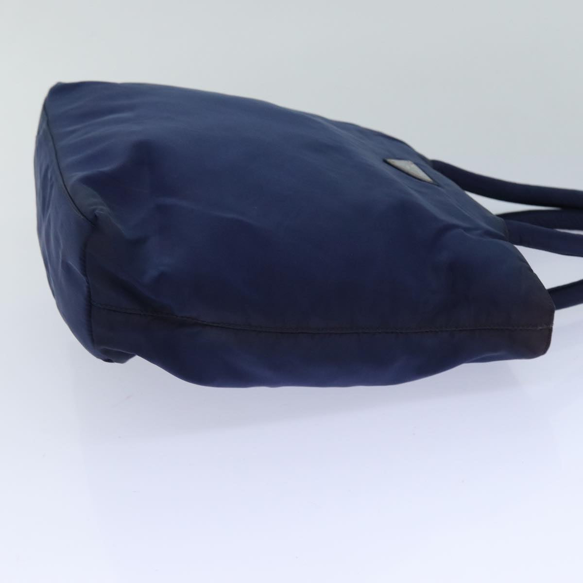 PRADA Hand Bag Nylon Navy Auth