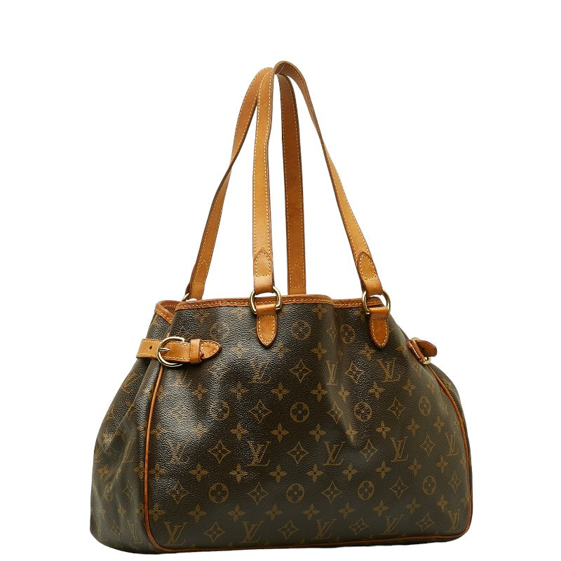 Louis Vuitton Monogram Shoulder Bag PVC/Leather Brown