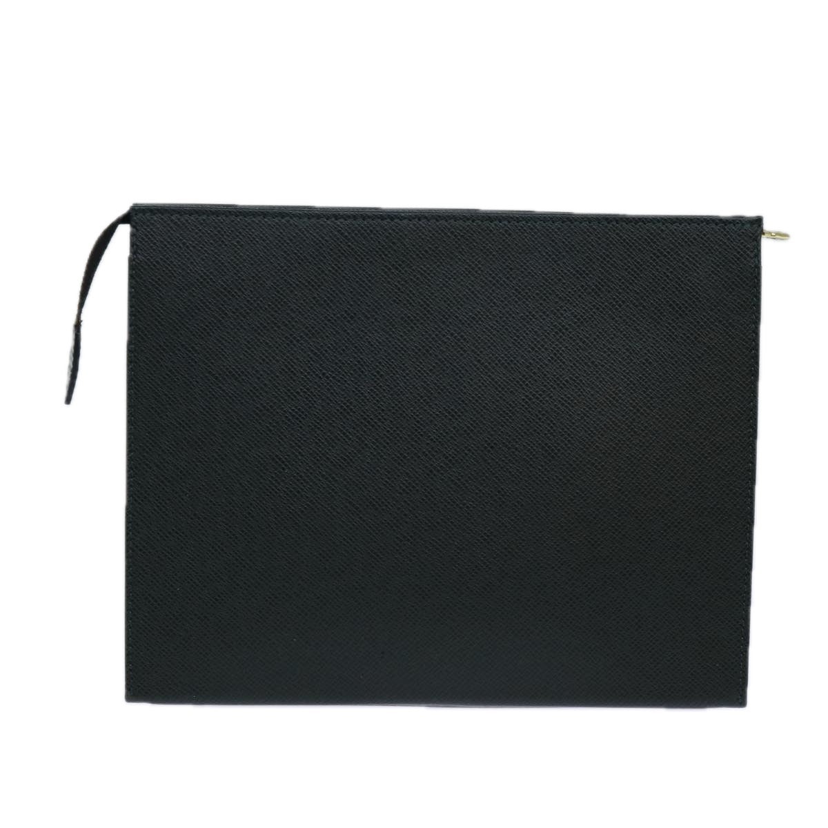 LOUIS VUITTON Taiga Posh Toilet 25 Pouch SPO Epicea LV Auth 83279