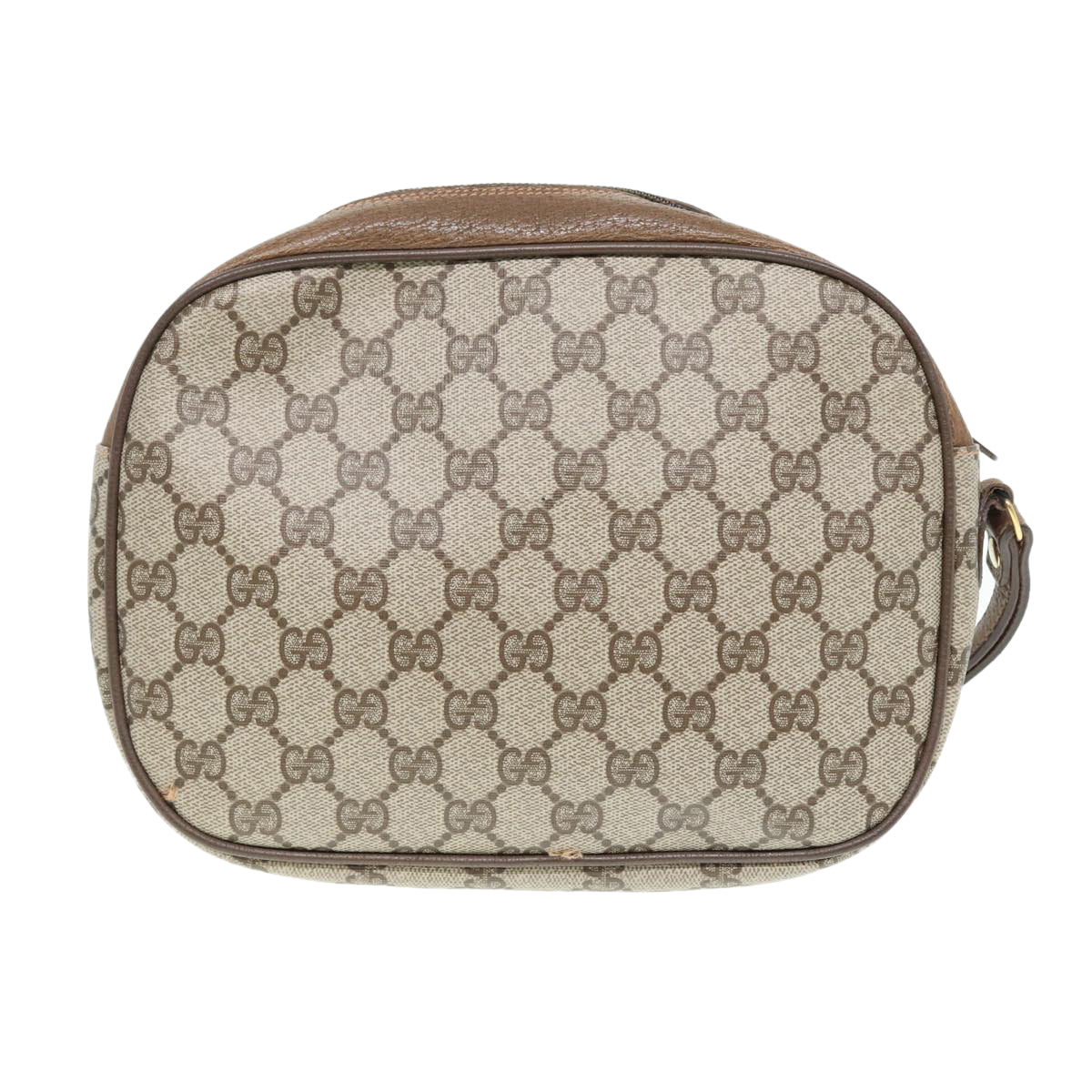 Gucci Leather Canvas Clutch