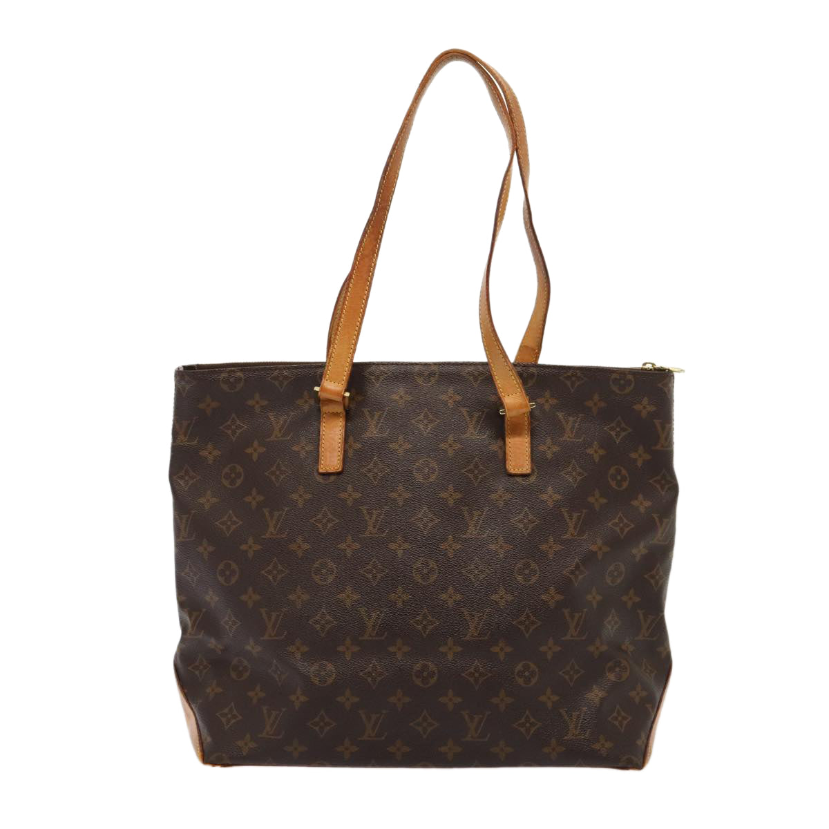 LOUIS VUITTON Monogram Cabas Mezzo Tote Bag M51151 LV Auth 83571
