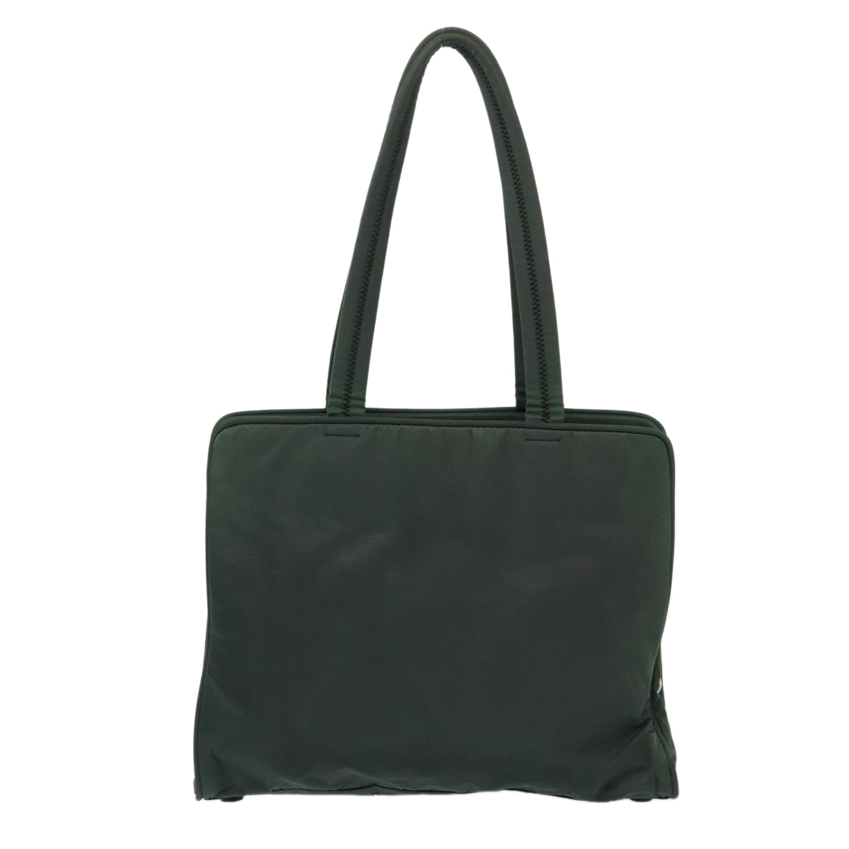 PRADA Tote Bag Nylon Green Auth
