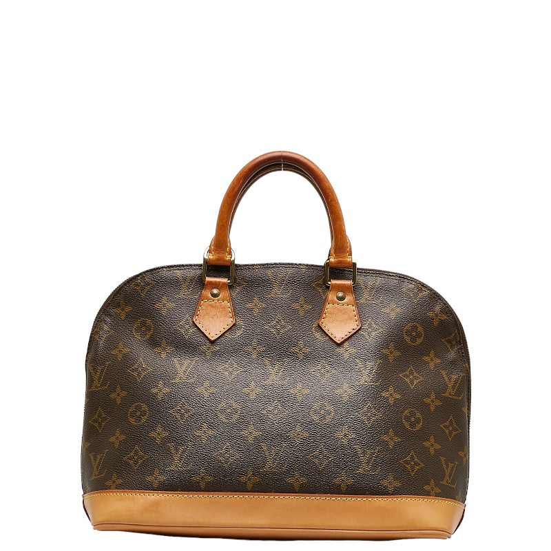 Louis Vuitton Alma PM Tote Handbag Monogram Brown