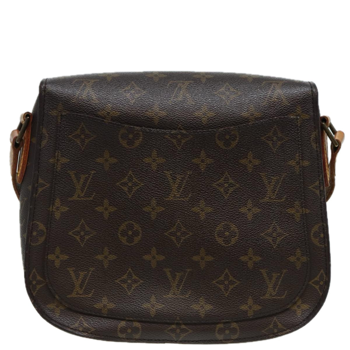 LOUIS VUITTON Monogram Saint Cloud GM Shoulder Bag M51242 LV Auth 83785