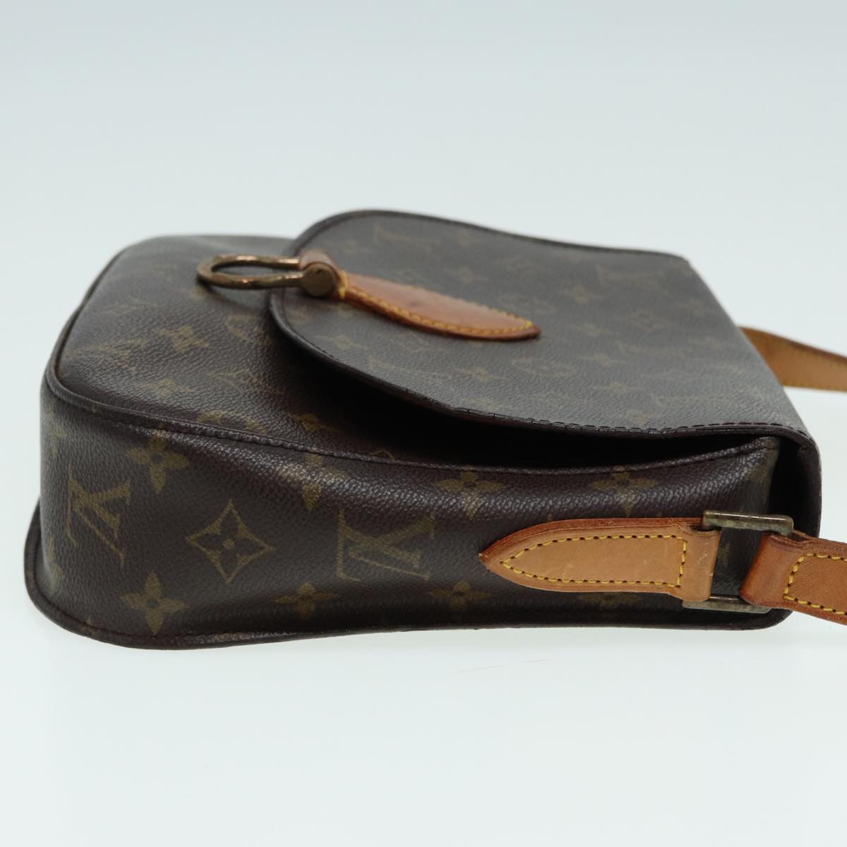 LOUIS VUITTON Monogram Saint Cloud GM Shoulder Bag M51242 LV Auth 83785