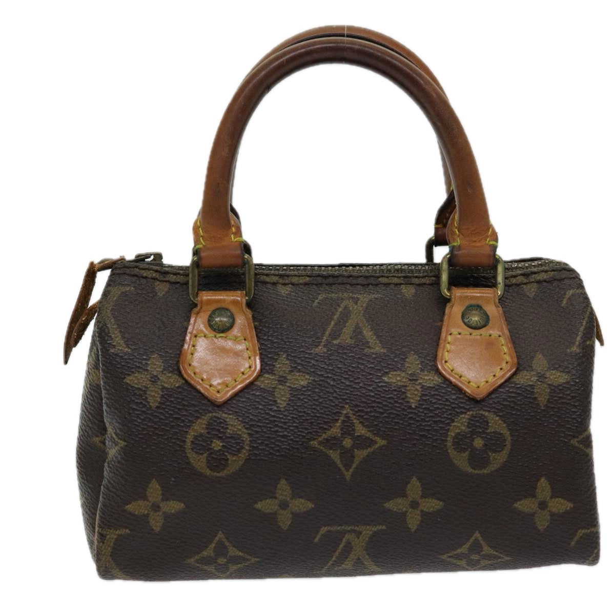 LOUIS VUITTON Monogram Mini Hand Bag M41534 LV Auth 83849