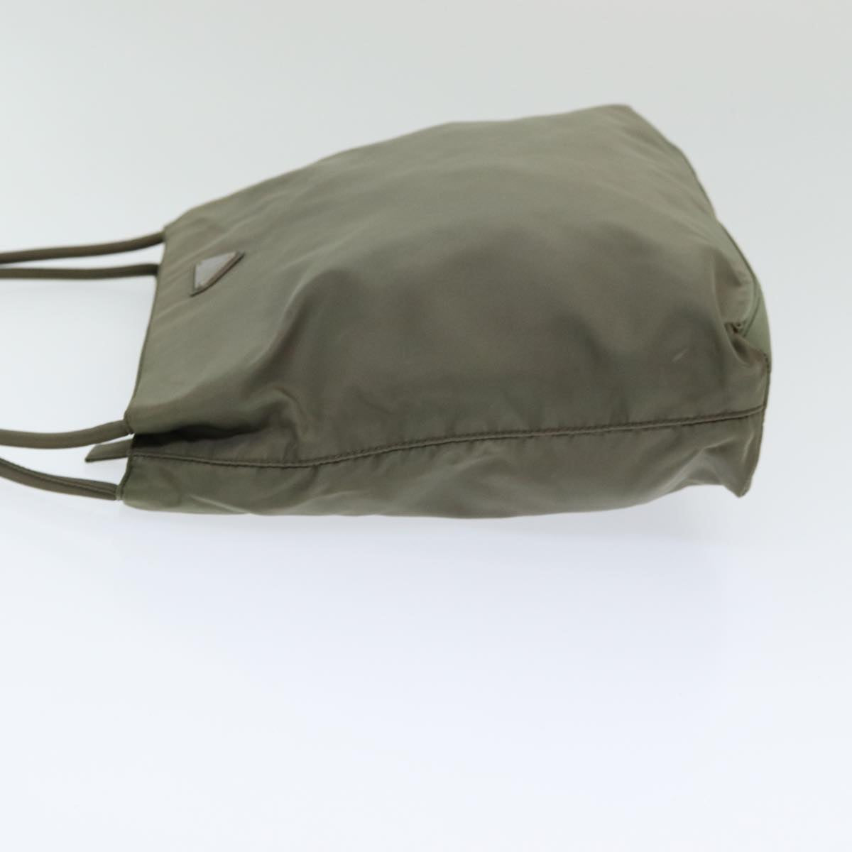 PRADA Tote Bag Nylon Khaki Auth