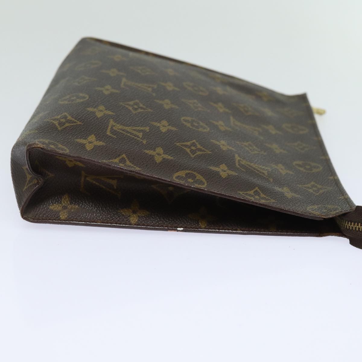 LOUIS VUITTON Monogram Poche Toilette 26 Pouch M47542 LV Auth 84025