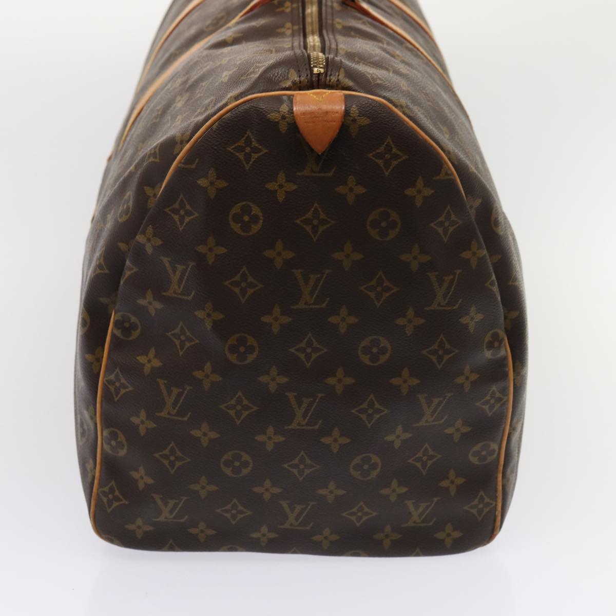 LOUIS VUITTON Monogram Keepall 60 Boston Bag M41422 LV Auth 84033