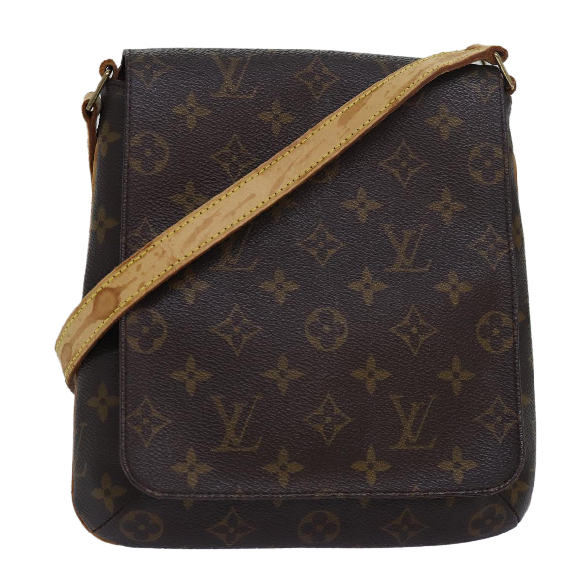 LOUIS VUITTON Monogram Mtte Salsa Short Shoulder Bag M51258 LV Auth 84044