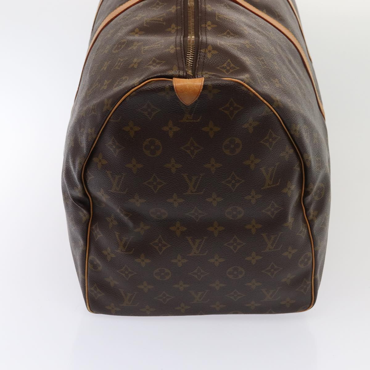 LOUIS VUITTON Monogram Keepall 60 Boston Bag M41422 LV Auth 84059