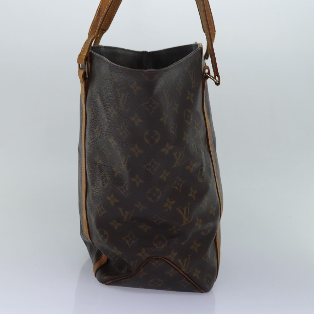 LOUIS VUITTON Monogram Sac Shopping Tote Bag M51108 LV Auth 84073